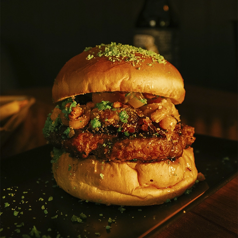 Hamburguesa del mes Heisenberg